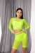 Polerina Shorts Basic Neon Yellow