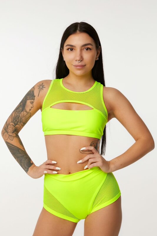 Polerina Shorts Neon Yellow S