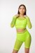 Polerina Shorts Jaya wide Mesh Neon Yellow S