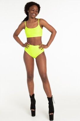 Polerina Top Basic Neon Yellow S