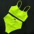 Polerina Top Basic Neon Yellow S