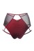 Hamade Activewear High Waist Garter Shorts Red