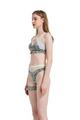 Hamade Activewear Top Dance Floral