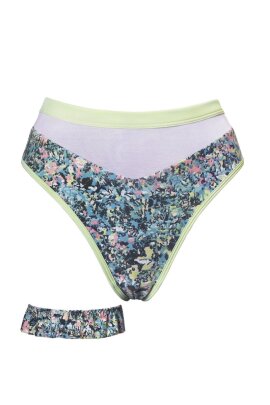 Hamade Activewear Garter Shorts Floral S