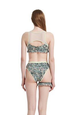 Hamade Activewear Top Dance Floral L