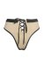 Hamade Activewear High Leg Shorts Lace-Up Nude XS
