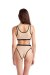 Hamade Activewear High Leg Shorts Lace-Up Nude M