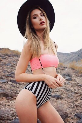Hamade Activewear Bandeau Top Pink S