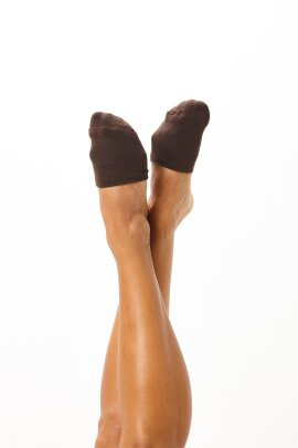 Rolling Toe Socks Chocolate