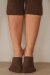Rolling Toe Socks Chocolate