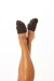 Rolling Toe Socks Chocolate