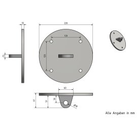 Aerial Mount for Air Artistry White