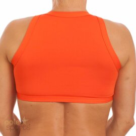 PoleFit Top High Neck Crop XS Orange
