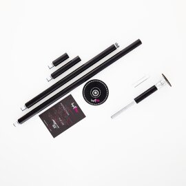 Lupit Pole Diamond G2 Quick Lock 45 mm Powder Coated Black 2,34 m - 2,83 m