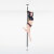 Lupit Pole Diamond G2 Quick Lock 45 mm Powder Coated Black 2,34 m - 2,83 m