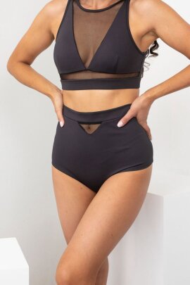 Lunalae Mesh Top Addison Black