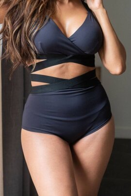 Lunalae Top Fallon Black L