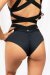 Lunalae Shorts Low Waist Tara Black L