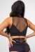 Lunalae Mesh Top Addison Black M