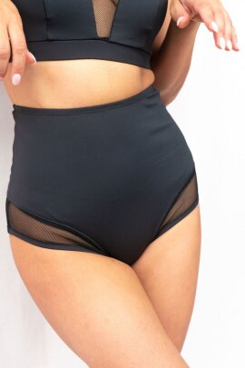 Lunalae Shorts High Waist Midnight Black XS