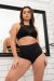 Lunalae Shorts Mesh High Waist Ella Black XS