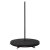 PoleSports Pole Dance Mat with Carry Handle Ø 160 cm Black