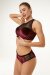 Polerina Shorts Camelia Wine XL