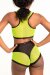 Polerina Top Black & Yellow L