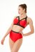Polerina Shorts Shibari Red L