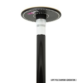 Lupit Pole Diamond G2 45 mm Powder Coated Black B-Stock