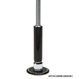 Lupit Pole Diamond G2 45 mm Powder Coated Black 2,30 m - 2,80 m B-Stock