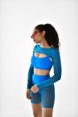 Oksawear Top Sunday Bright Blue