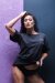 AMBR Designs Acid Wash Tee Shirt Black