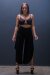 AMBR Designs Hook Crop Midnight Black S
