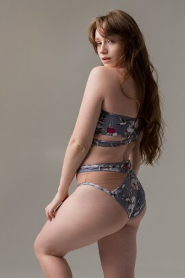 Pole Addict One Shoulder Top Kolibri M