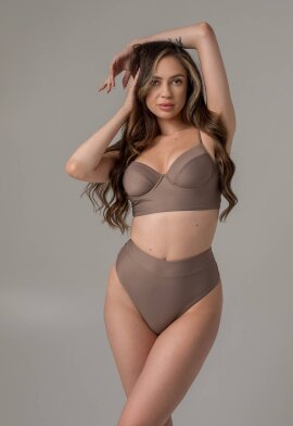 Pole Addict Shorts The Classic One Mocca XS