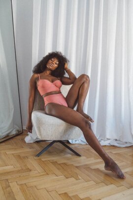 Pole Addict The Bralette One Coral XS
