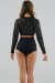 Juicee Peach Shorts Rio Peacock XL