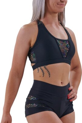 Juicee Peach Top Rio Peacock Sky M