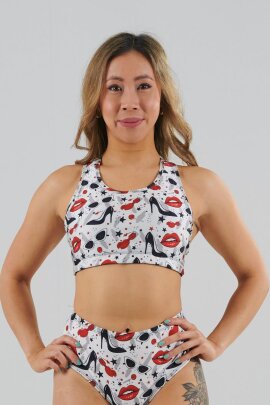 Juicee Peach Top Anna Lipstick & Heels