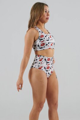 Juicee Peach Top Anna Lipstick & Heels S