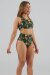 Juicee Peach Shorts High Waist Brazils Boho Feathers S