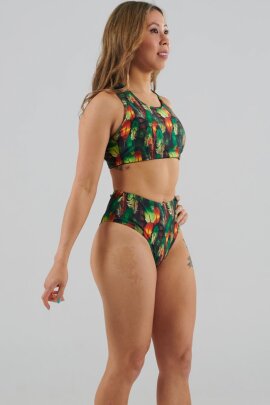 Juicee Peach Shorts Brazils Boho Feathers