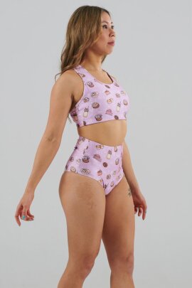 Juicee Peach Shorts High Waist Brazils Just Desserts S