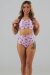 Juicee Peach Shorts High Waist Brazils Just Desserts L