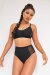 Lunalae Shorts High Waist Bellani Black