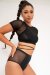 Lunalae Top Ember Black M