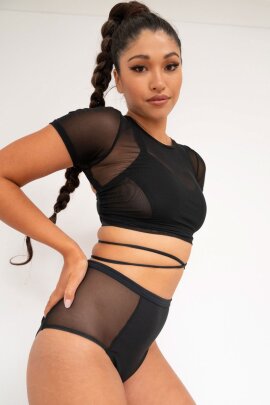 Lunalae Top Ember Black XL