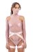 Naughty Thoughts See Through Bodysuit Pink M
