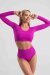 i-Style Top Prosto Rashguard Magenta